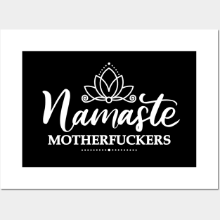 Funny Namaste Design Posters and Art